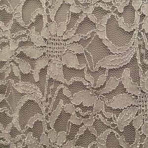 Grey Silver form fitting long gown